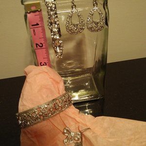 Four Piece Elegant Night Out Accessories Set